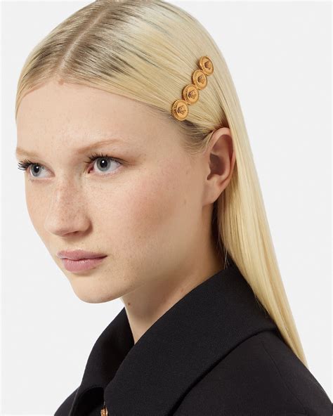 versace show hair|versace hair accessories women.